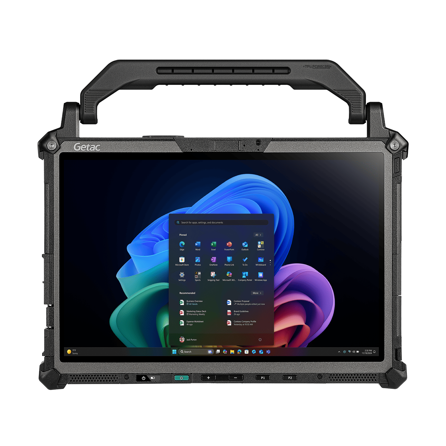 GETAC 12.2英寸強固型工業(yè)平板F120