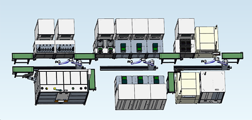 汽車域控制器全功能測試自動化生產線
